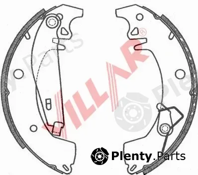 Villar 629.0760 — Brake Shoe Set
