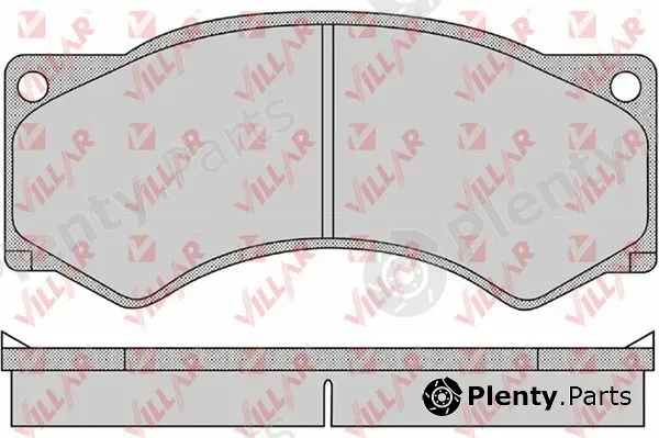 Villar 626.1142 — Brake Pad Set, disc brake