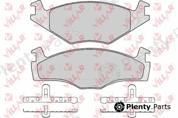 Villar 626.0225 — Brake Pad Set, disc brake