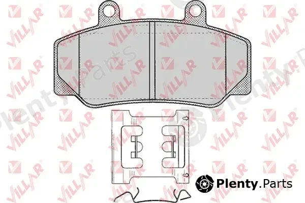 Villar 626.0318 — Brake Pad Set, disc brake