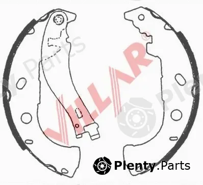 Villar 629.0688 — Brake Shoe Set