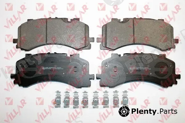 Villar 626.2170K — Brake Pad Set, disc brake