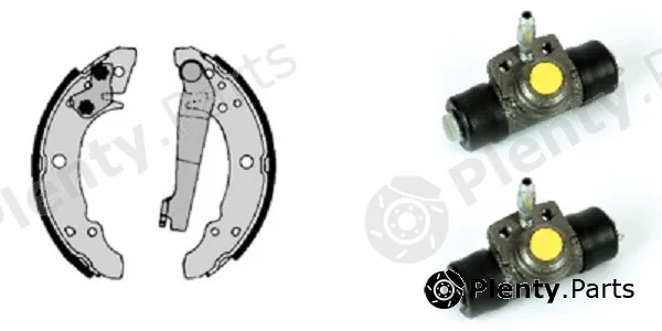 Villar 608.7799 — Brake Shoe Set STANDARD KIT