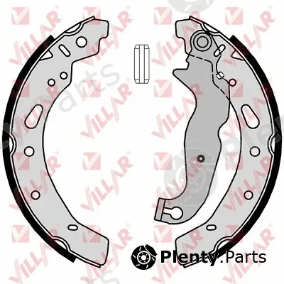 Villar 629.0238 — Brake Shoe Set
