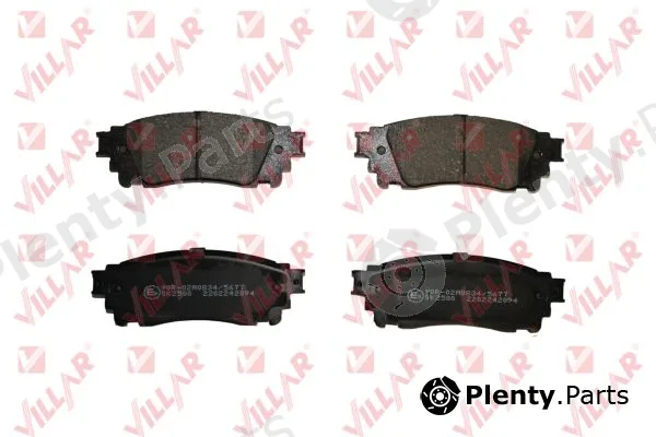 Villar 626.2094 — Brake Pad Set, disc brake