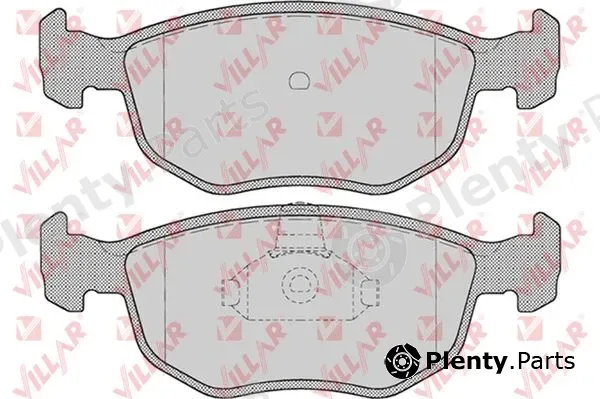 Villar 626.0715 — Brake Pad Set, disc brake