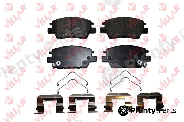 Villar 626.2051K — Brake Pad Set, disc brake