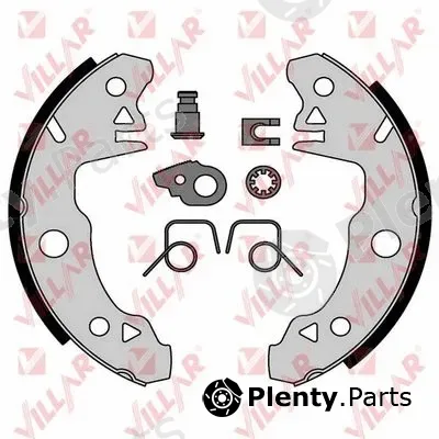 Villar 629.0514 — Brake Shoe Set