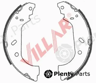 Villar 629.0639 — Brake Shoe Set