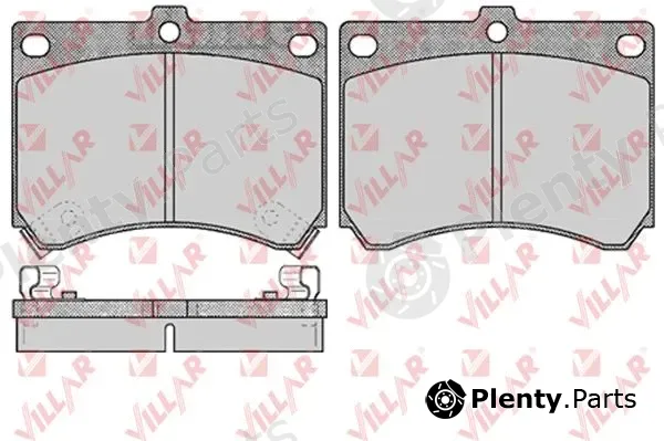 Villar 626.0510 — Brake Pad Set, disc brake