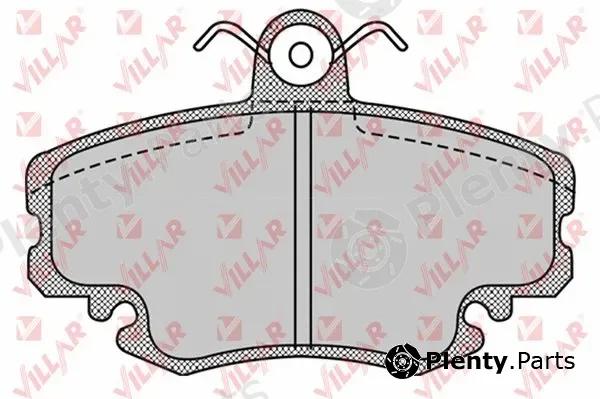 Villar 626.1107 — Brake Pad Set, disc brake