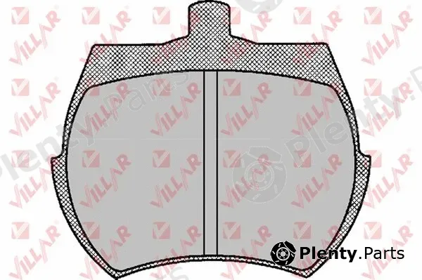 Villar 626.0108 — Brake Pad Set, disc brake