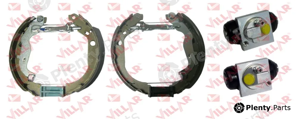 Villar 608.9017 — Brake Shoe Set KIT & FIT