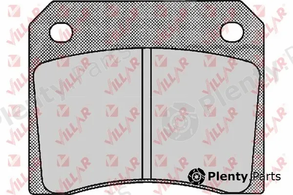 Villar 626.0530 — Brake Pad Set, disc brake