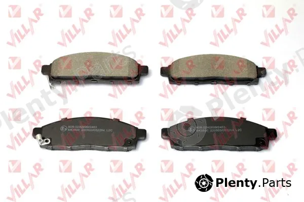 Villar 626.2284 — Brake Pad Set, disc brake