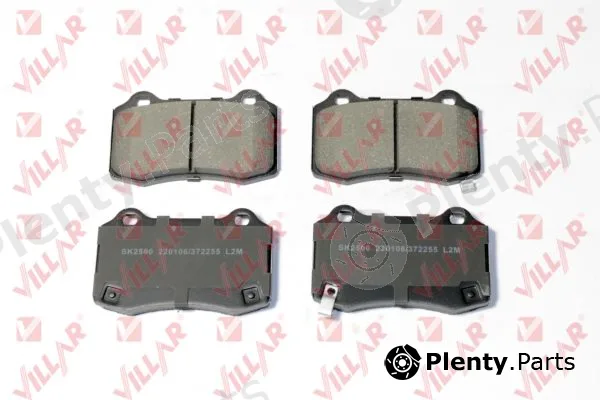 Villar 626.2255 — Brake Pad Set, disc brake