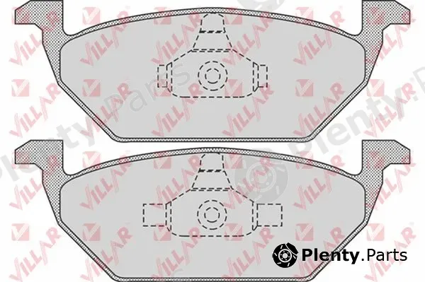 Villar 626.0730 — Brake Pad Set, disc brake