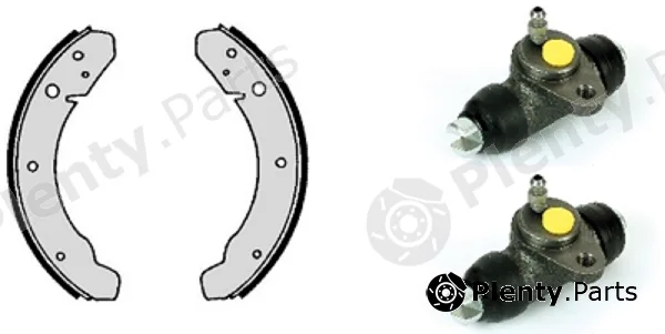 Villar 608.8229 — Brake Shoe Set STANDARD KIT