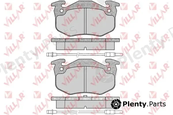 Villar 626.0201 — Brake Pad Set, disc brake