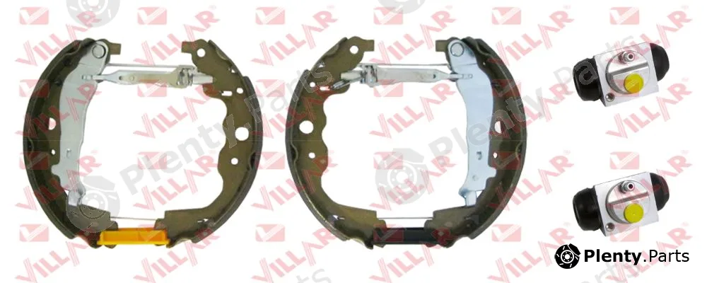 Villar 608.9018 — Brake Shoe Set KIT & FIT