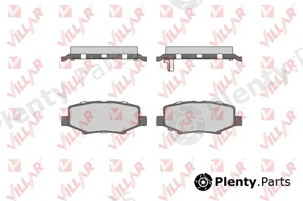 Villar 626.1555 — Brake Pad Set, disc brake