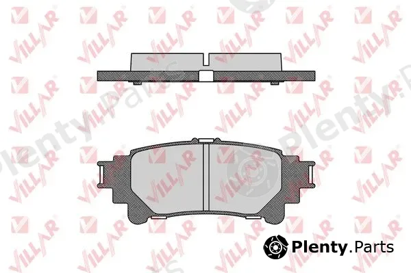 Villar 626.1693 — Brake Pad Set, disc brake