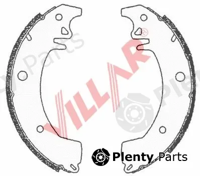 Villar 629.0579 — Brake Shoe Set