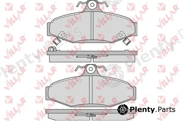 Villar 626.1018 — Brake Pad Set, disc brake