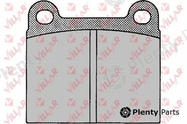 Villar 626.0024 — Brake Pad Set, disc brake