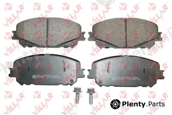 Villar 626.2126 — Brake Pad Set, disc brake