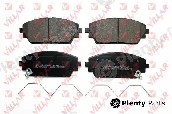 Villar 626.2278 — Brake Pad Set, disc brake