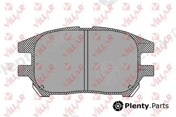 Villar 626.1332 — Brake Pad Set, disc brake