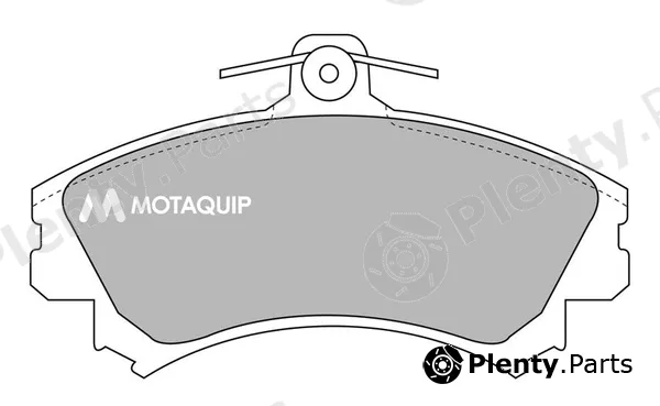 Motaquip LVXL883 — Brake Pad Set, disc brake