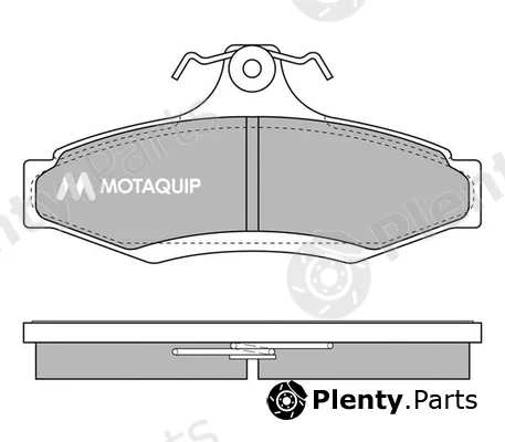Motaquip LVXL545 — Brake Pad Set, disc brake