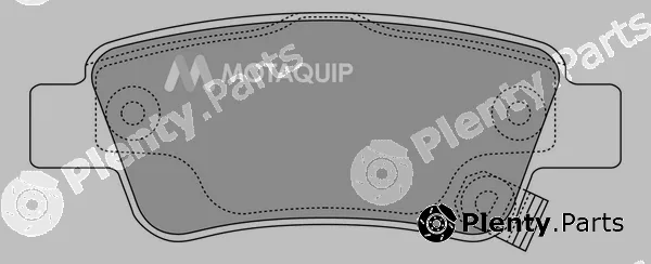 Motaquip LVXL1399 — Brake Pad Set, disc brake