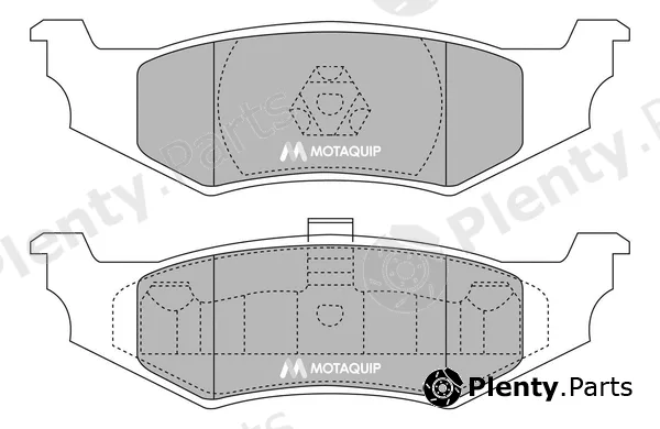 Motaquip LVXL990 — Brake Pad Set, disc brake