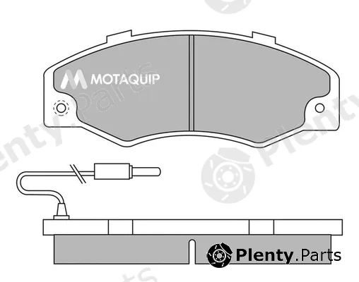 Motaquip LVXL509 — Brake Pad Set, disc brake