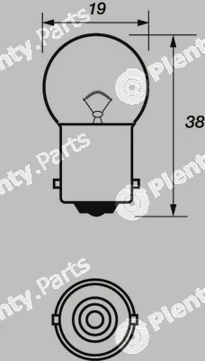Motaquip VBU245 — Bulb, direction indicator
