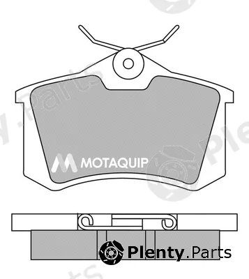 Motaquip LVXL257 — Brake Pad Set, disc brake