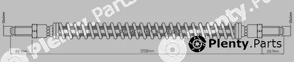 Motaquip VBH969 — Brake Hose