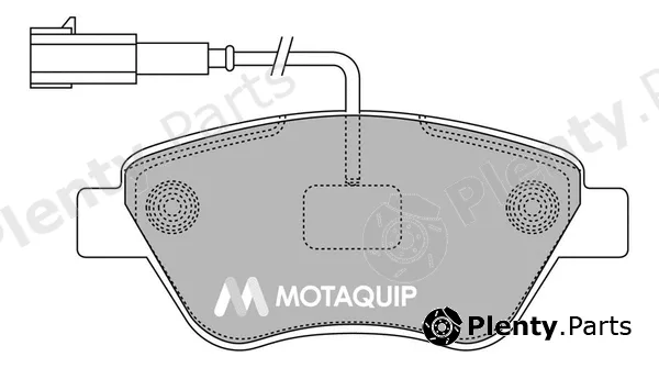 Motaquip LVXL1383 — Brake Pad Set, disc brake