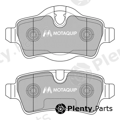 Motaquip LVXL1403 — Brake Pad Set, disc brake