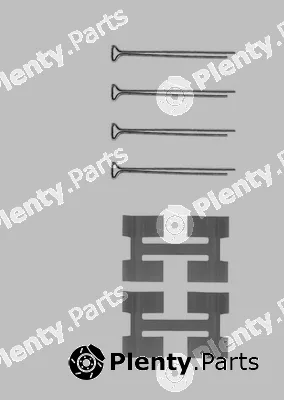 Motaquip VMK109 — Accessory Kit, disc brake pad