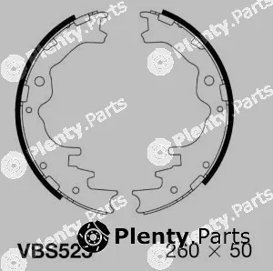 Motaquip VBS523 — Brake Shoe Set