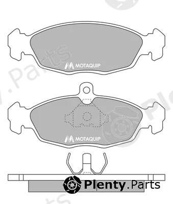 Motaquip LVXL636 — Brake Pad Set, disc brake