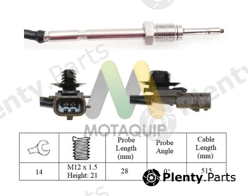 Motaquip LVET367 — Sensor, exhaust gas temperature