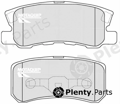 Motaquip LVXL1217 — Brake Pad Set, disc brake