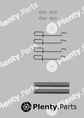 Motaquip VMK676 — Accessory Kit, disc brake pad