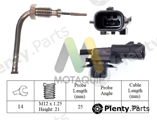 Motaquip LVET366 — Sensor, exhaust gas temperature