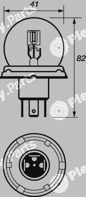 Motaquip VBU410 — Bulb, spotlight